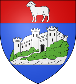 Blason ville fr Champagnole (Jura)